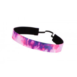 Trishabands Haarbandje Tye Dye Purple 25mm