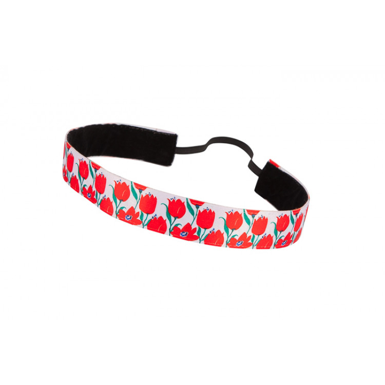 Trishabands Haarbandje Tulips 25mm