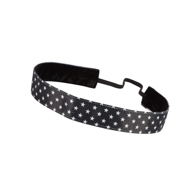 Trishabands Black White Stars 25mm